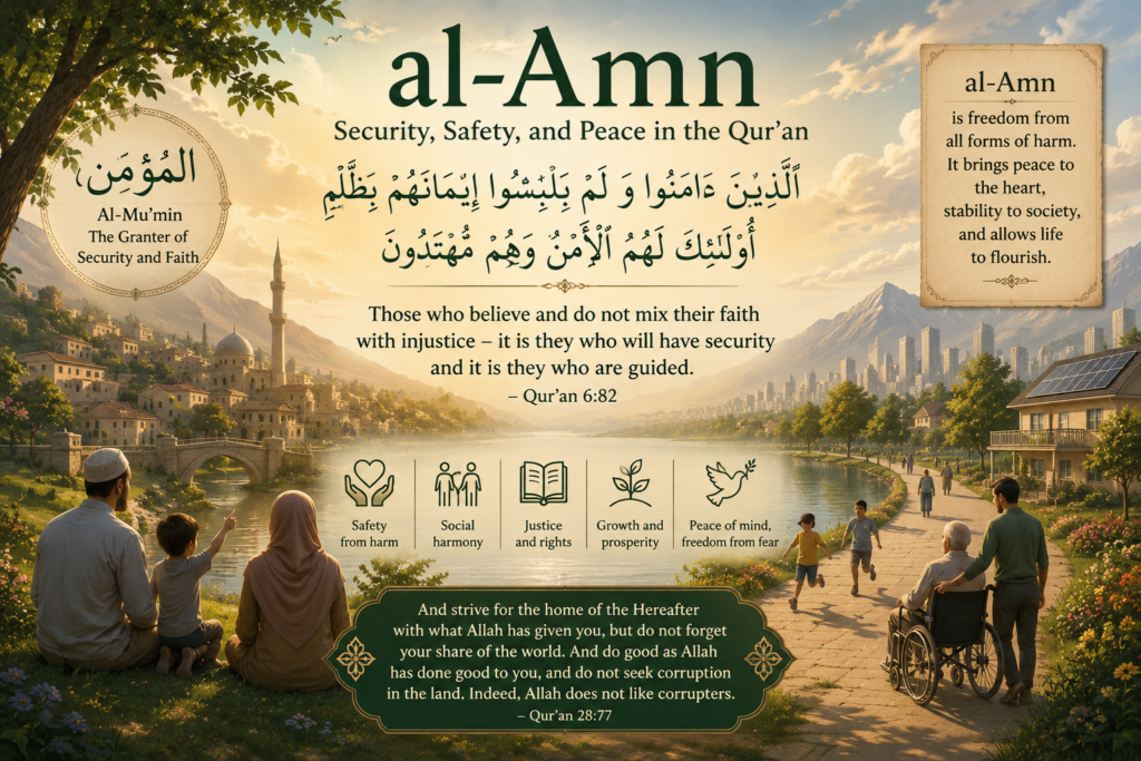 Security, safety and peace