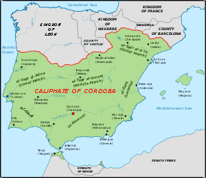 Al-Andalus map