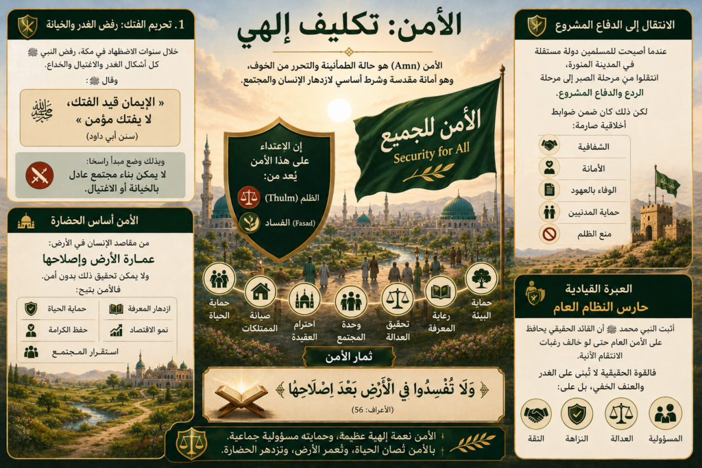 الأمن للجميع وتكليف الهي
