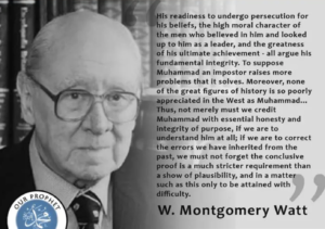 W. Montgomery Watt -Muhammad