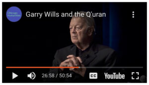 Garry Wills and the Qur'an