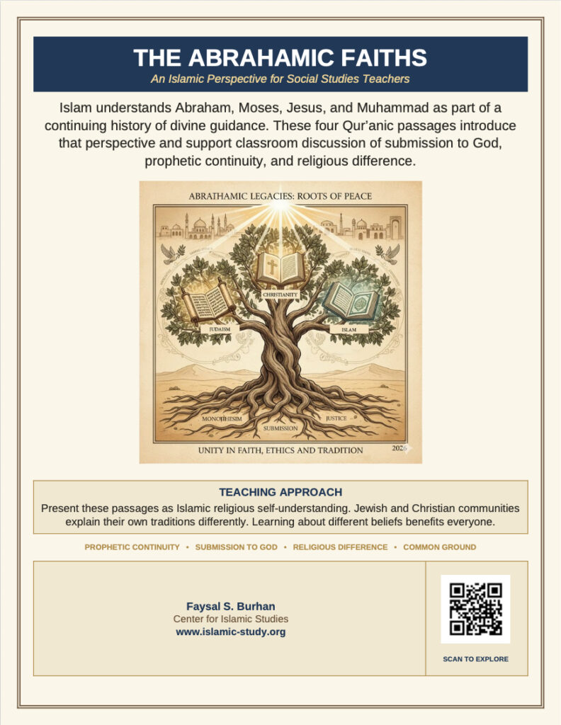 The Abrahamic Faiths-1